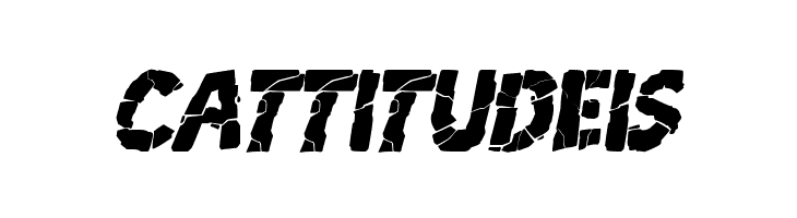 Breakdown PG Italic  Free Fonts Download