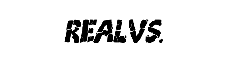 Breakdown PG Italic  Free Fonts Download