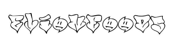 Urban Love Outline  Free Fonts Download