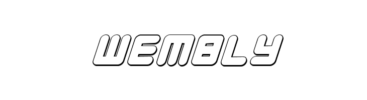 Young Techs 3D Italic  Free Fonts Download