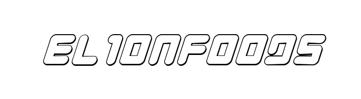 Young Techs 3D Italic  Free Fonts Download