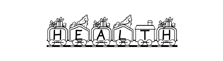 Toy Train  Free Fonts Download