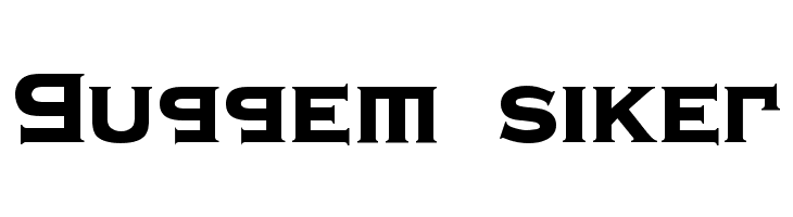 Kremlin Samovar Extra Bold  Free Fonts Download