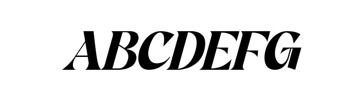 Aesthetic Moment Italic  Free Fonts Download