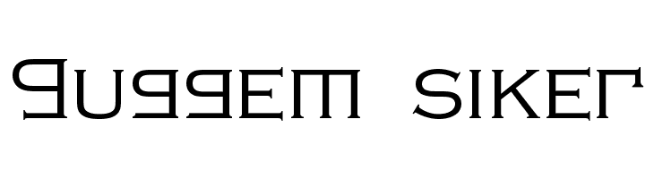 Kremlin Samovar  Free Fonts Download