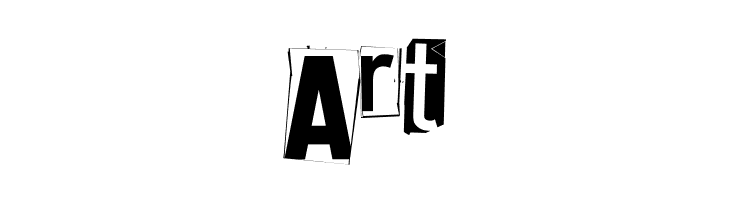 White Square Red Yes Black Eight  Free Fonts Download