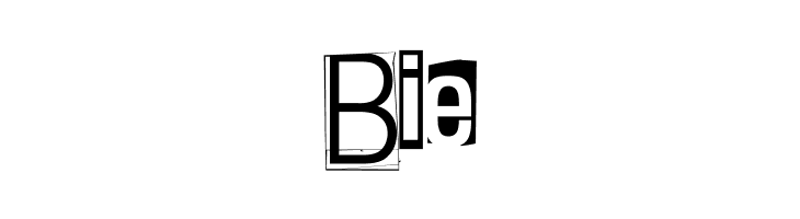 White Square Red Yes Black Eight  Free Fonts Download