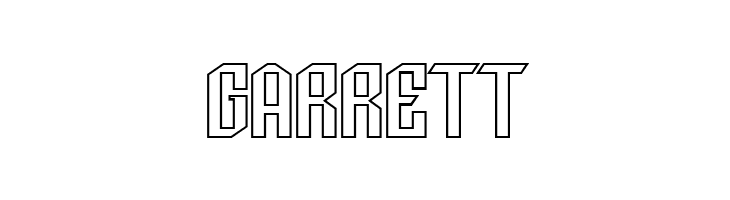 Archery Black Outline  Free Fonts Download