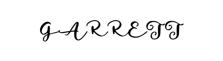 Mahogany Garden Script  Free Fonts Download