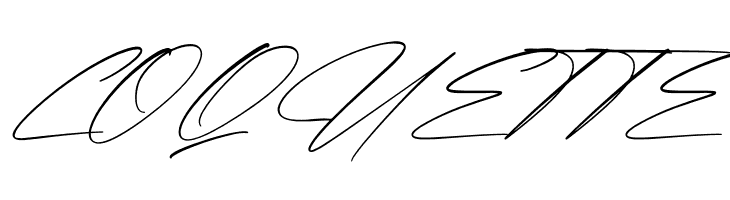Qalisha Signature Script Italic  Free Fonts Download