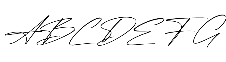 Qalisha Signature Script  Free Fonts Download