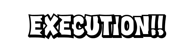 Comic Jungle Extrude  Free Fonts Download