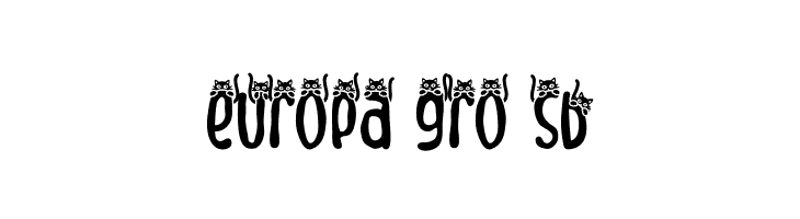 Meow Zilla Cat 5  Free Fonts Download