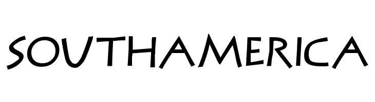 SOUTHAMERICA MCapitals Font