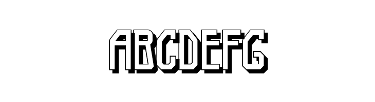 Elb-Tunnel Schatten  Free Fonts Download