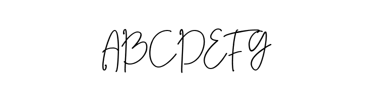 Allin Priska Regular  Free Fonts Download