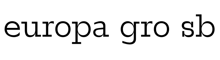 ZF2334 Slab Serif Light  Free Fonts Download