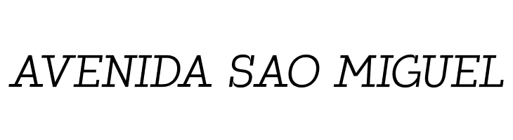 ZF2334 Slab Serif Light Italic  Free Fonts Download