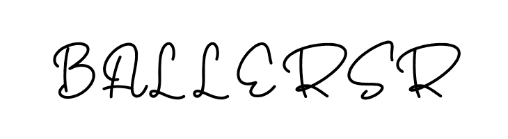 Bingo Heyho Monoline  Free Fonts Download