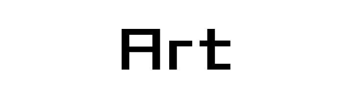 GAU_font_cube_R  Free Fonts Download