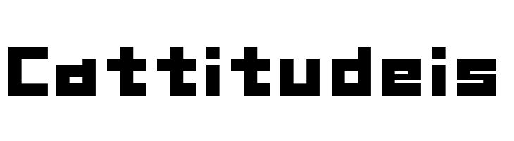 GAU_font_cube_B  Free Fonts Download