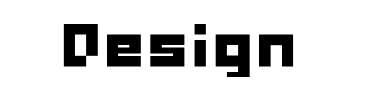 GAU_font_cube_B  Free Fonts Download