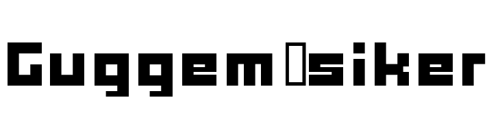 GAU_font_cube_B  Free Fonts Download