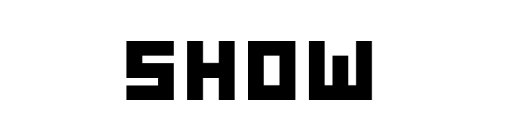 GAU_font_cube_B  Free Fonts Download