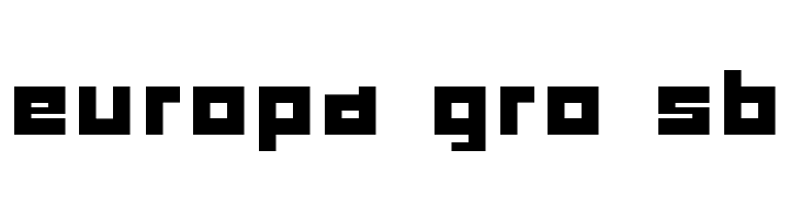 GAU_font_cube_B  Free Fonts Download