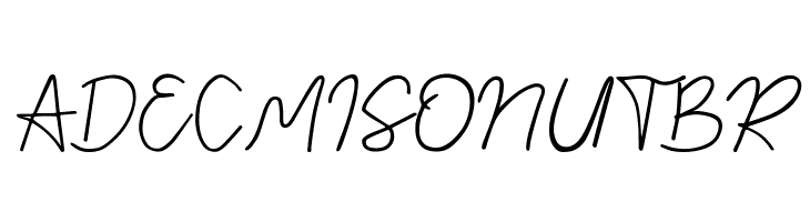 Nusapenida Signature  Free Fonts Download