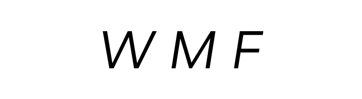 GT Vice City Sans - Book Italic  Free Fonts Download