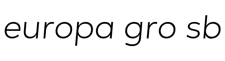 GT Vice City Sans - Light Soft Italic  Free Fonts Download