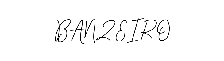 Signatura Monoline Script Regular  Free Fonts Download