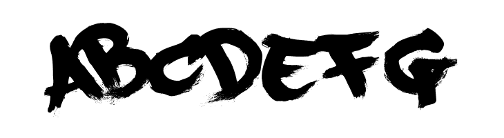 PaintCans  Free Fonts Download