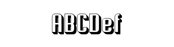 Soupertrouper 3D  Free Fonts Download