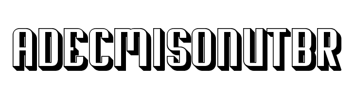 Soupertrouper 3D  Free Fonts Download