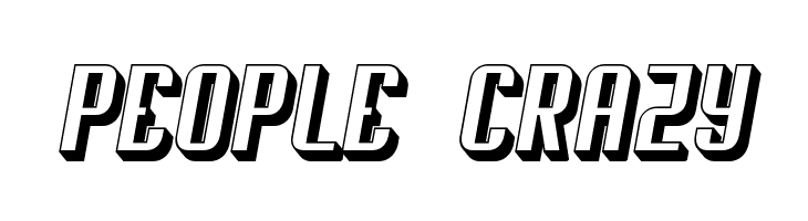 Soupertrouper 3DOblique  Free Fonts Download