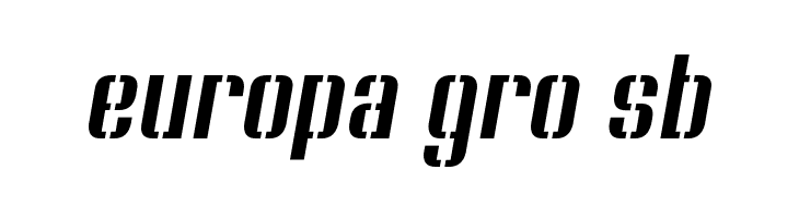 Soupertrouper StencilOblique  Free Fonts Download