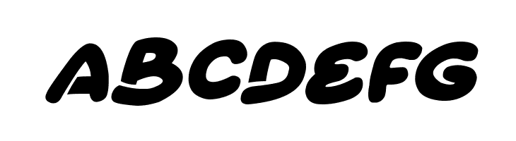 Bouncy Balloons Italic  Free Fonts Download
