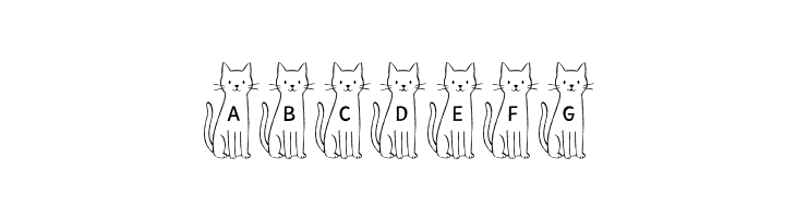TallCatShortCat  Free Fonts Download