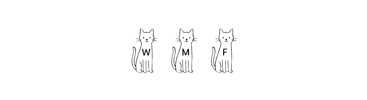 TallCatShortCat  Free Fonts Download