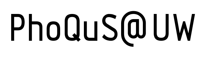 PhoQuS%2540UW TechnicznaPomoc Font