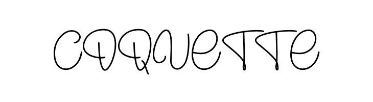 Heartline - Personal Use  Free Fonts Download