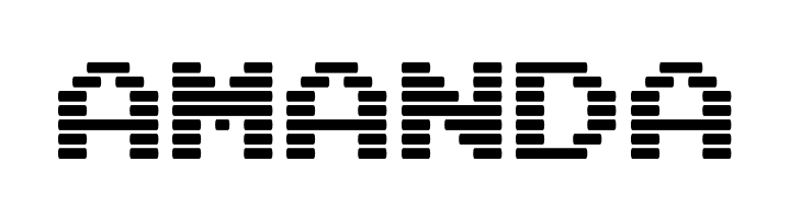 Arcade Interlaced  Free Fonts Download