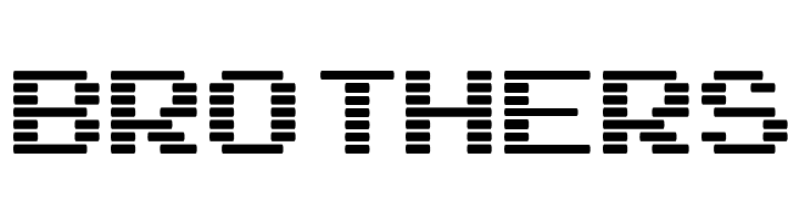 Arcade Interlaced  Free Fonts Download