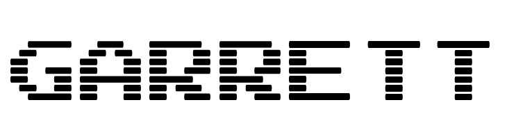 Arcade Interlaced  Free Fonts Download