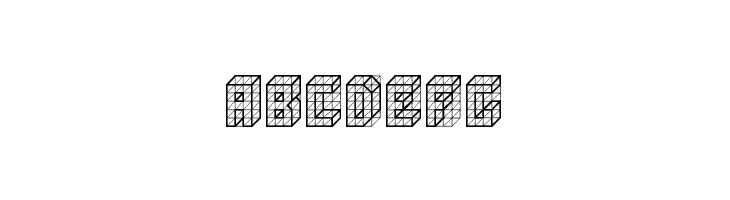 isometric bold Regular  Free Fonts Download