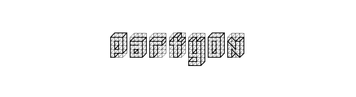 isometric bold Regular  Free Fonts Download