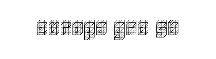 isometric bold Regular  Free Fonts Download