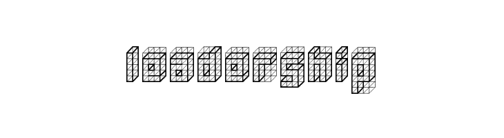 isometric bold Regular  Free Fonts Download